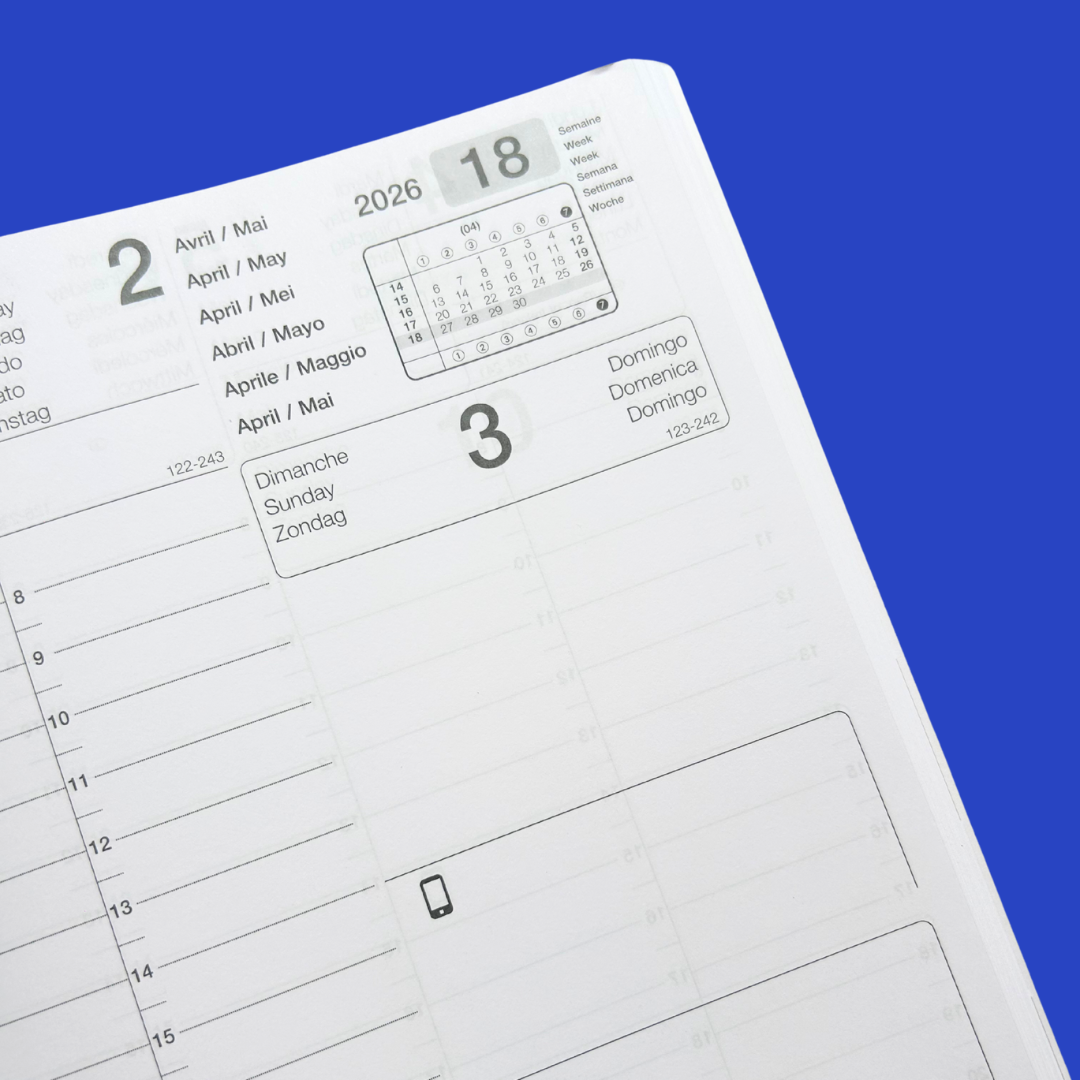 Agenda Utopie BLUE for you - Bleu