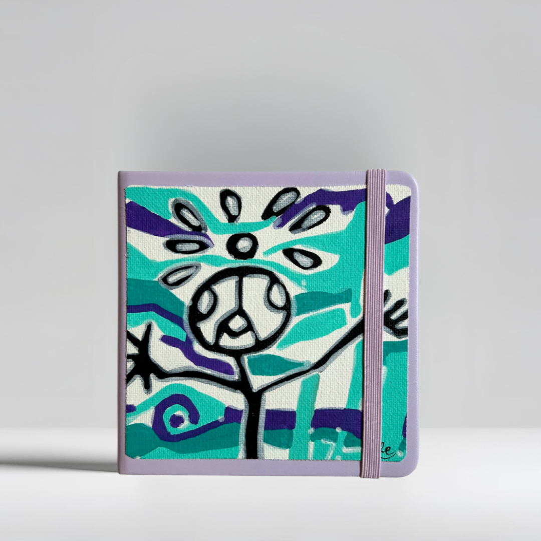 Carnet Lignes Sacrées - Violet