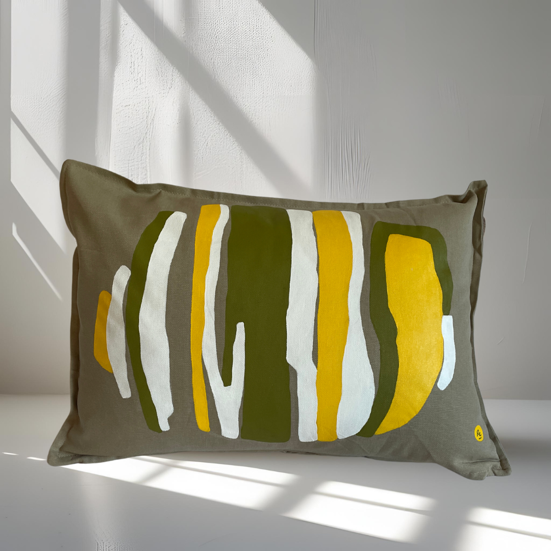 Coussin Lemon Filibo - Gris