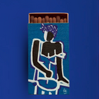 Boîte d’allumettes - Bleu