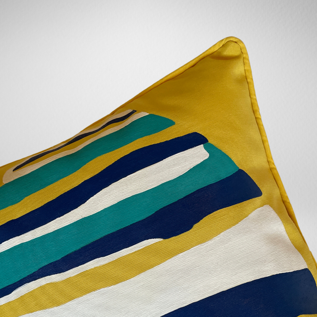 Coussin Filibo Menthe Fraiche - Jaune