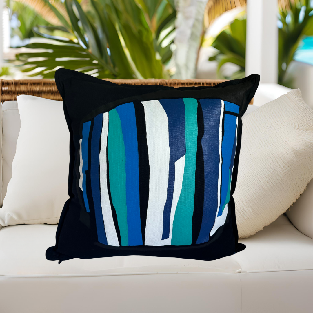 Coussin Filibo NOM - Noir