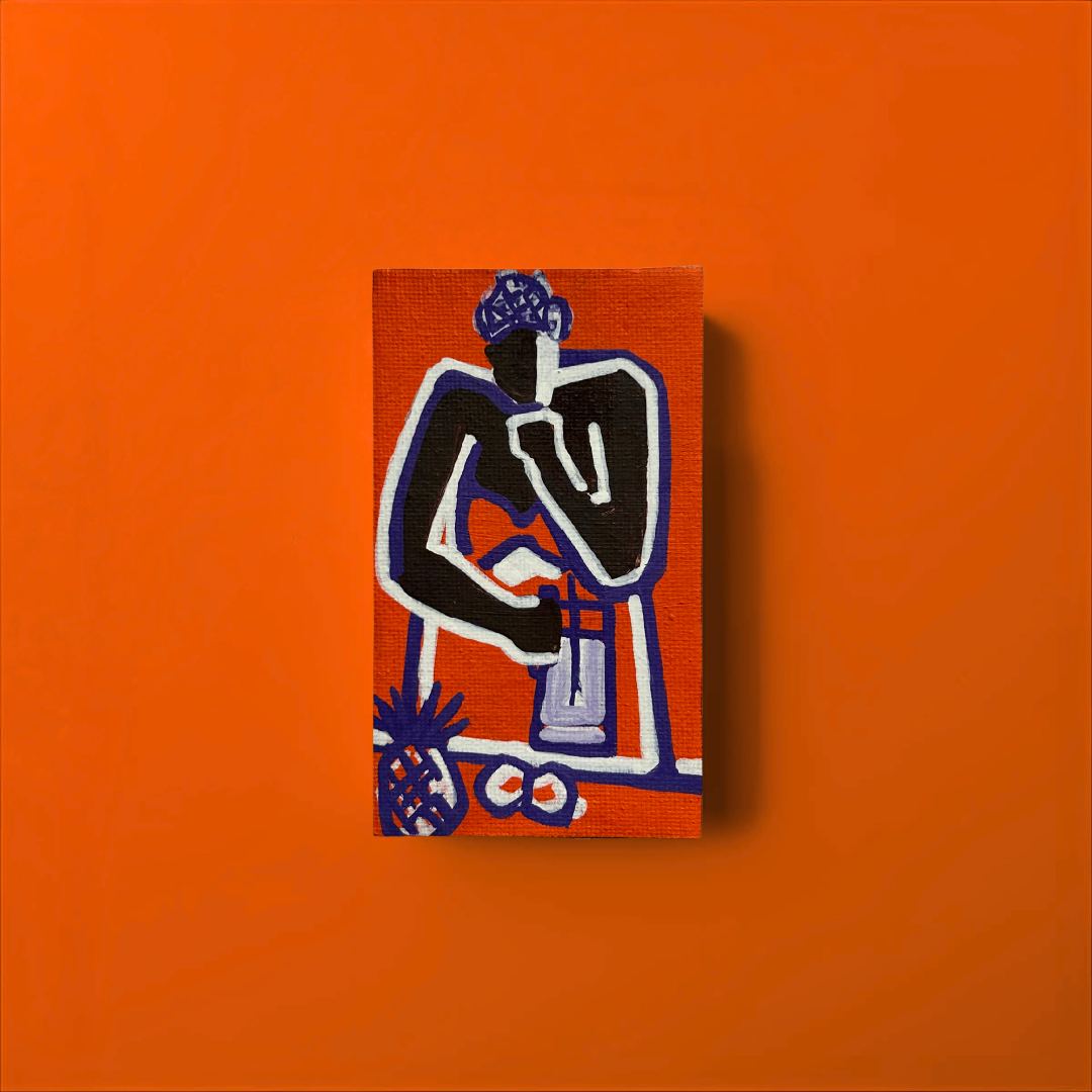 Boîte d’allumettes - Orange