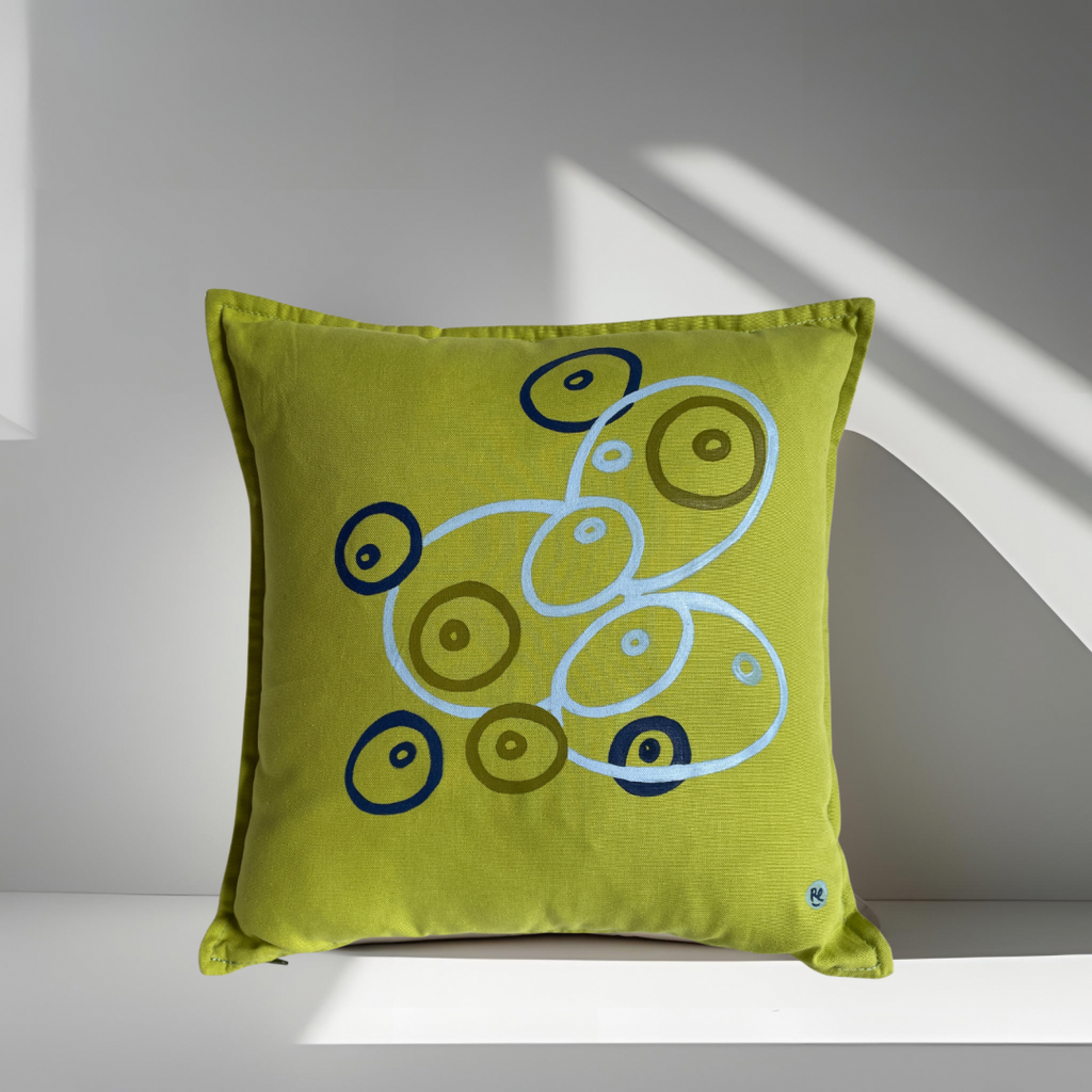 Coussin Pep's and soda Boonoonoos - Vert