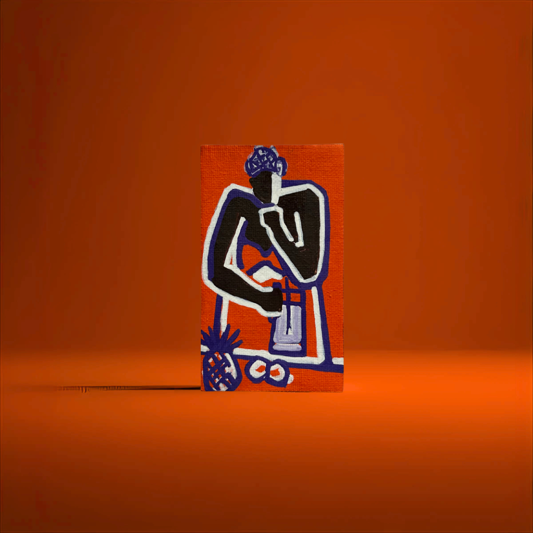 Boîte d’allumettes - Orange