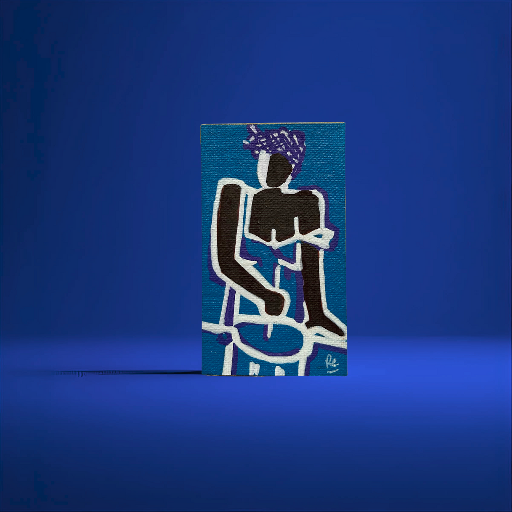 Boîte d’allumettes - Bleu