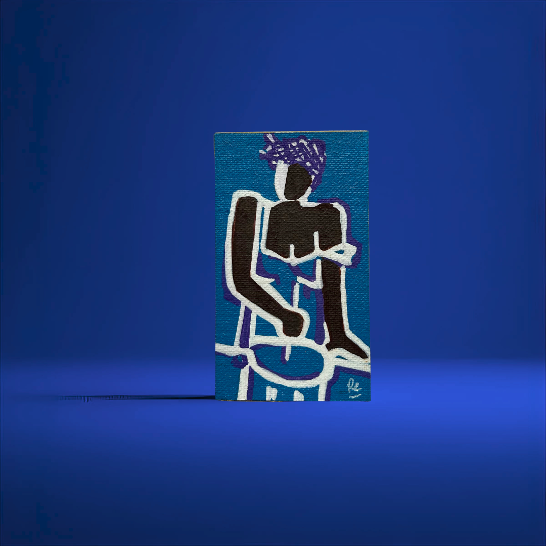 Boîte d’allumettes - Bleu