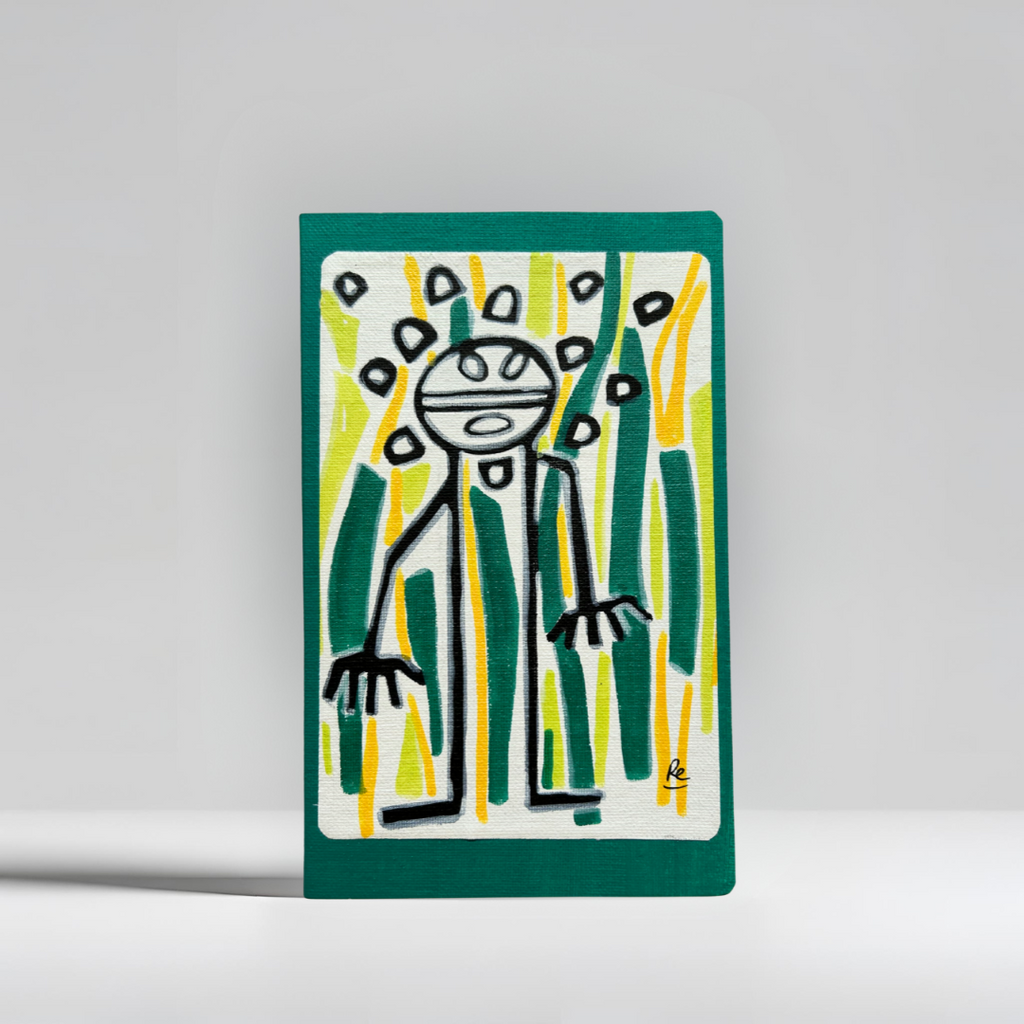 Carnet Lignes Sacrées - Vert