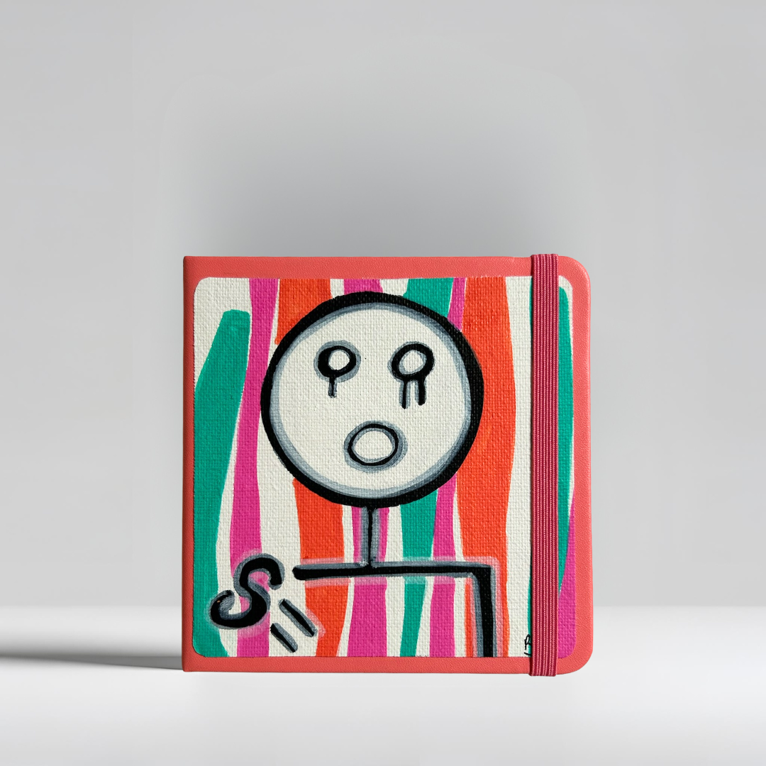 Carnet Lignes Sacrées - Rose