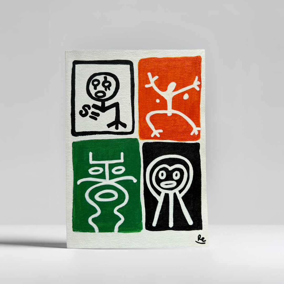 Carnet Lignes Sacrées - Blanc