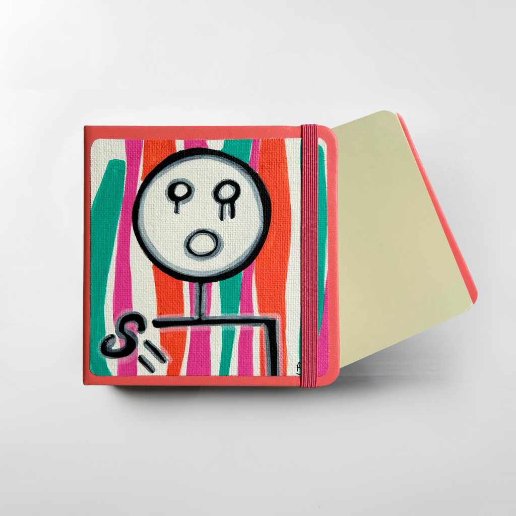 Carnet Lignes Sacrées - Rose