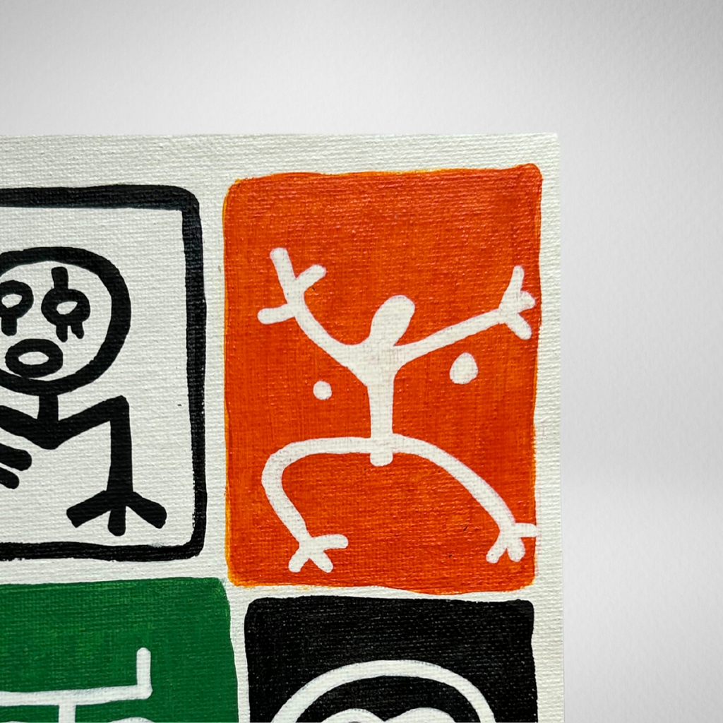 Carnet Lignes Sacrées - Blanc