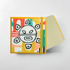 Carnet Lignes Sacrées - Jaune