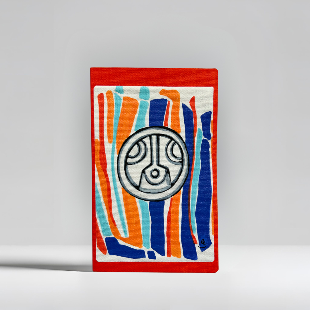 Carnet Lignes Sacrées - Orange