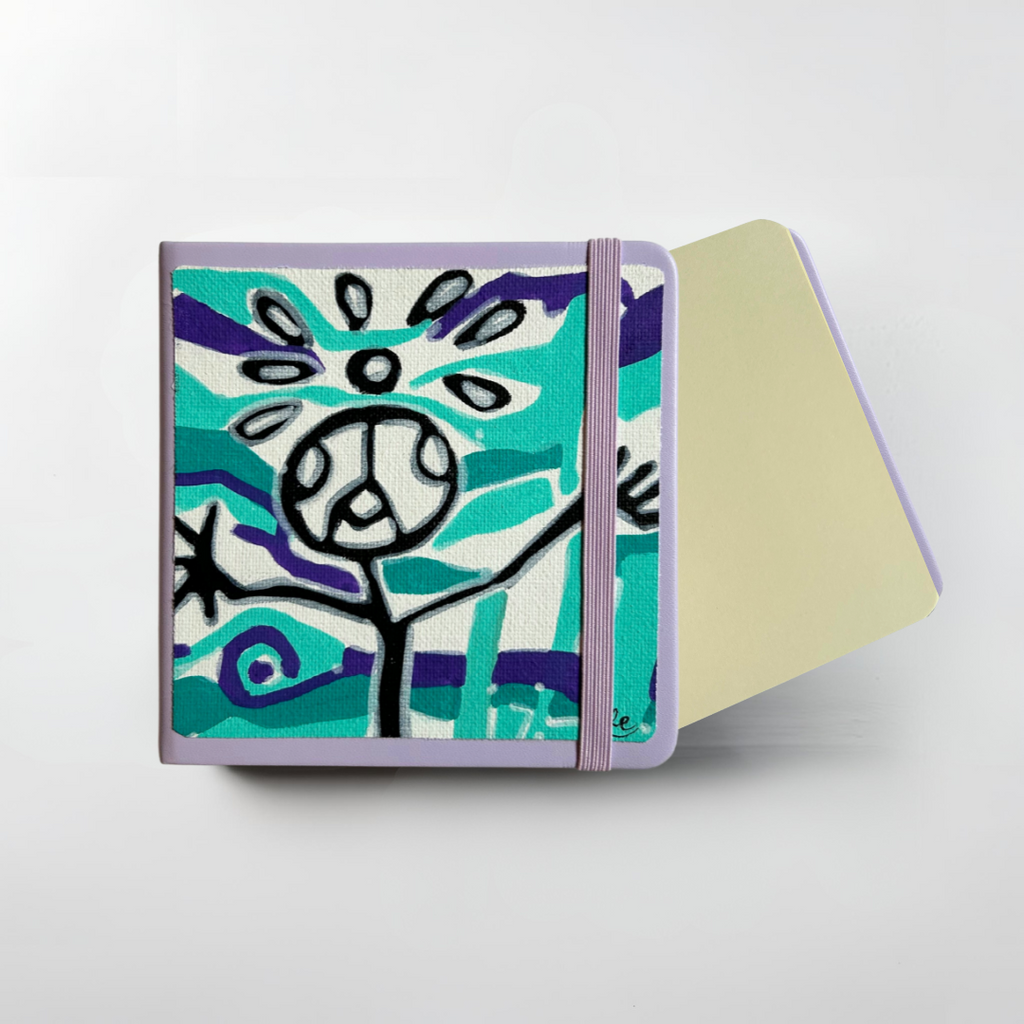 Carnet Lignes Sacrées - Violet