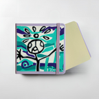 Carnet Lignes Sacrées - Violet