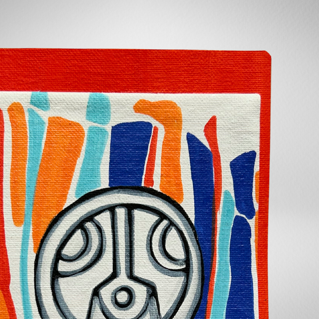 Carnet Lignes Sacrées - Orange