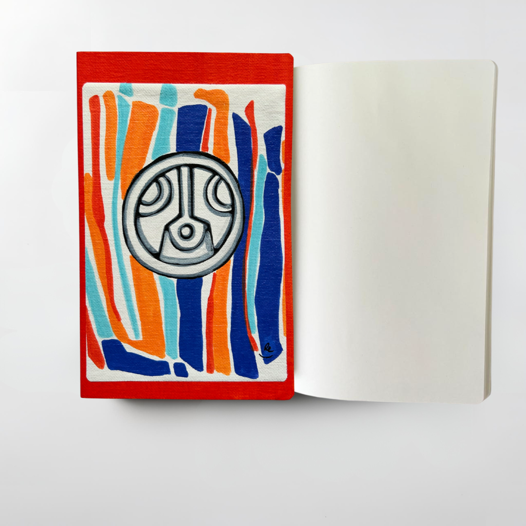 Carnet Lignes Sacrées - Orange