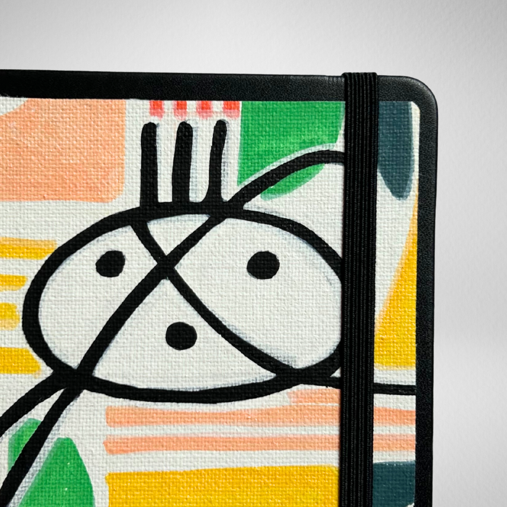 Carnet Lignes Sacrées - Noir