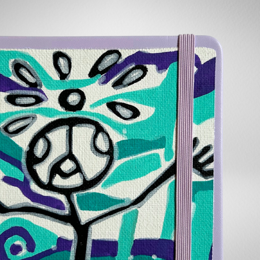 Carnet Lignes Sacrées - Violet