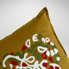 Coussin Bar à crotons Ti cœur - Jaune