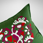 Coussin Bar à crotons Ti cœur - Vert