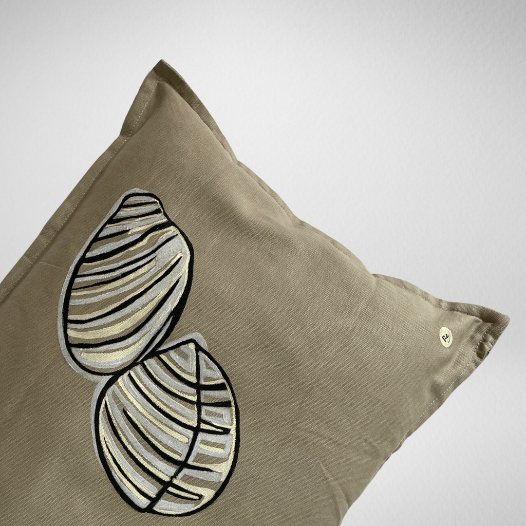 Coussin Rivages Soudons - Taupe