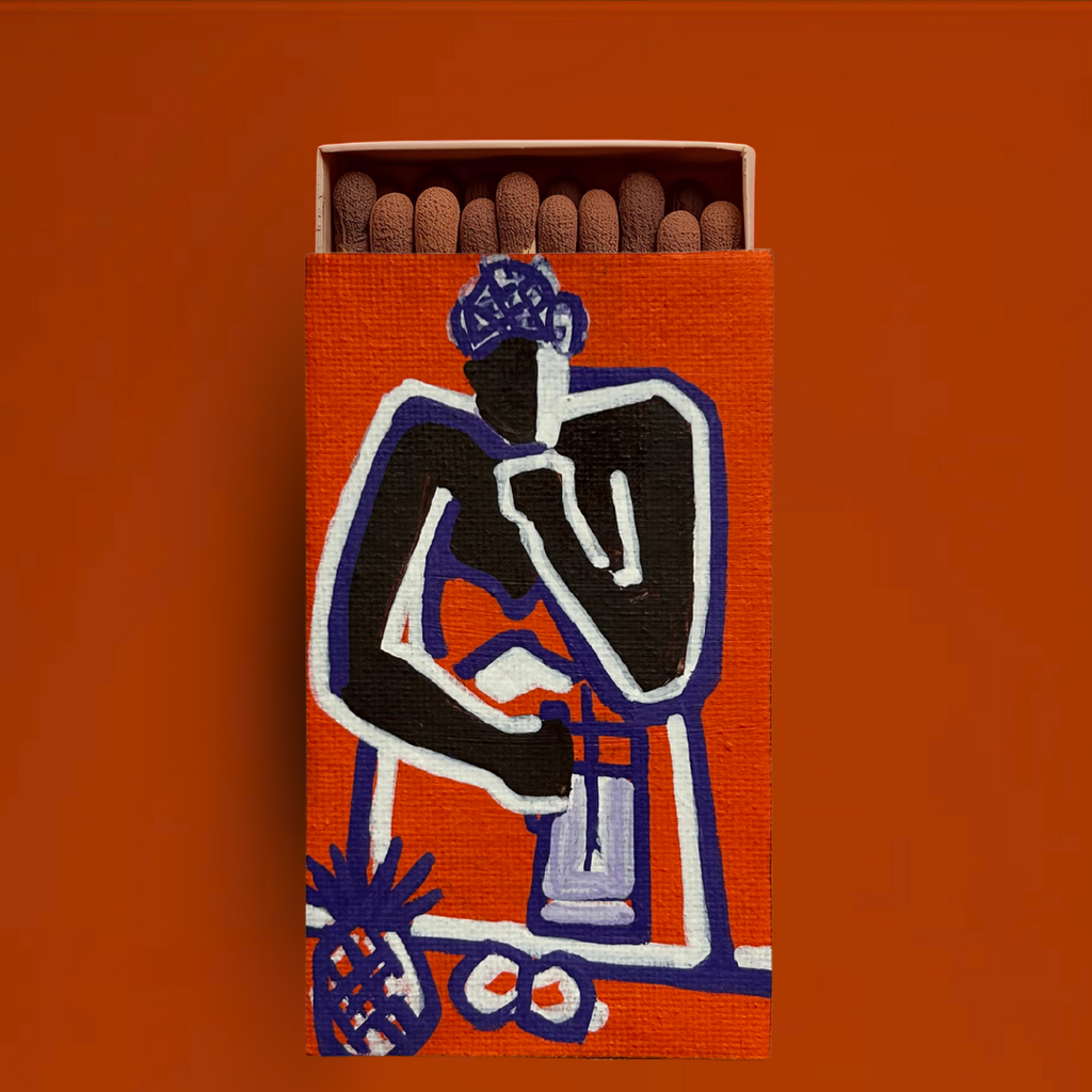 Boîte d’allumettes - Orange