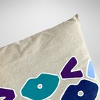 Coussin Pep's & soda Ti Bo - Bleu